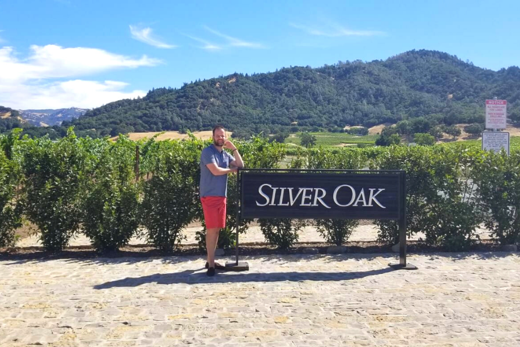 Marko Kalezic u Silver oak vinariji