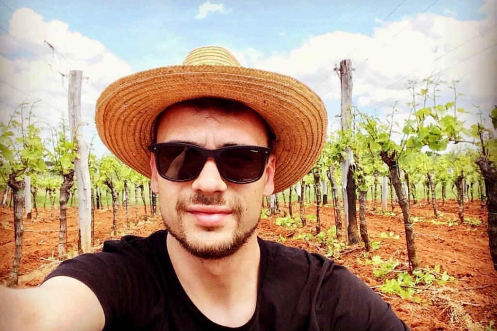 Marko Mauri u vinogradu